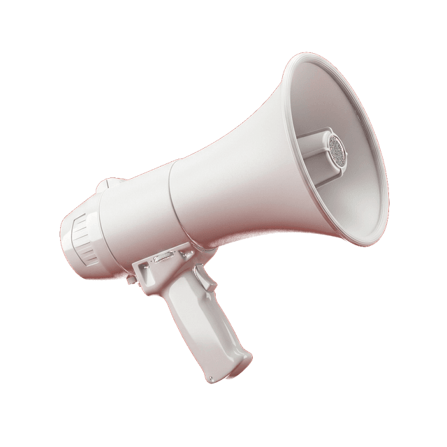 Mégaphone 3D Ambassadeurs Aztech Studio